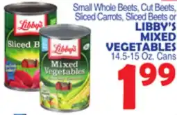 Bravo Supermarkets LIBBY'S MIXED VEGETABLES offer