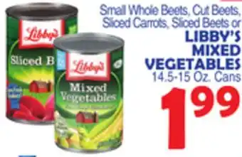 Bravo Supermarkets LIBBY'S MIXED VEGETABLES offer