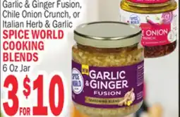 Bravo Supermarkets SPICE WORLD COOKING BLENDS offer