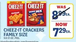 Kings Food Markets CHEEZ-IT CRACKERS FAMILY SIZE offer