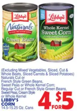 Bravo Supermarkets Libby's Corn offer