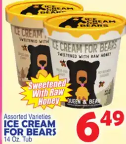Bravo Supermarkets ICE CREAM FOR BEARS offer