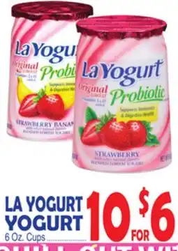 Bravo Supermarkets LA YOGURT YOGURT offer