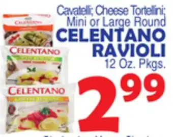 Bravo Supermarkets CELENTANO RAVIOLI offer