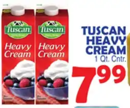 Bravo Supermarkets TUSCAN HEAVY CREAM offer