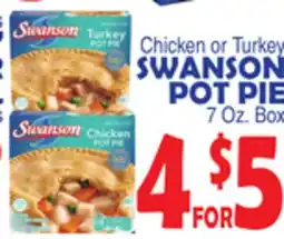 Bravo Supermarkets SWANSON POT PIE offer
