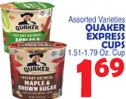 Bravo Supermarkets QUAKER EXPRESS CUPS offer