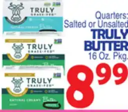 Bravo Supermarkets Quarters Salted or Unsalted Truly Butter offer