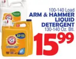 Bravo Supermarkets ARM & HAMMER LIQUID DETERGENT offer