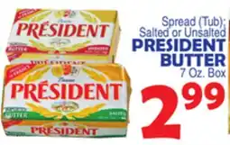 Bravo Supermarkets PRESIDENT BUTTER offer