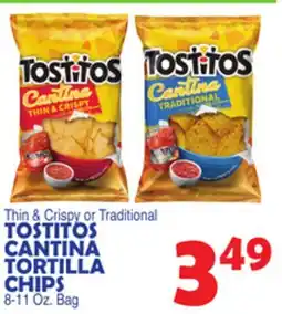 Bravo Supermarkets TOSTITOS CANTINA TORTILLA CHIPS offer