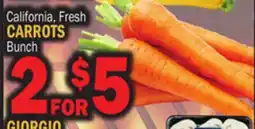 Bravo Supermarkets CARROTS offer