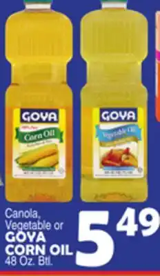 Bravo Supermarkets GOYA CORN OIL offer