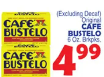 Bravo Supermarkets CAFE BUSTELO offer