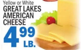 Bravo Supermarkets GREAT LAKES AMERICAN CHEESE offer