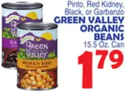 Bravo Supermarkets GREEN VALLEY ORGANIC BEANS offer