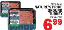 Bravo Supermarkets NATURE'S PRIDE GROUND TURKEY offer