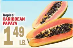 Bravo Supermarkets CARIBBEAN PAPAYA offer