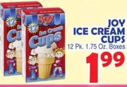 Bravo Supermarkets JOY ICE CREAM CUPS offer