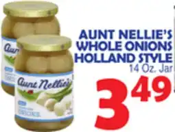 Bravo Supermarkets AUNT NELLIE'S WHOLE ONIONS HOLLAND STYLE offer