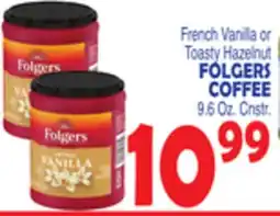 Bravo Supermarkets FOLGERS COFFEE offer