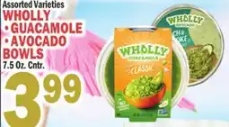 Bravo Supermarkets WHOLLY • GUACAMOLE • AVOCADO BOWLS offer