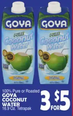 Bravo Supermarkets GOYA COCONUT WATER offer