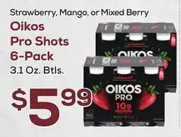 DeCicco & Sons Oikos Pro Shots 6-Pack offer