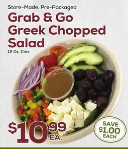 DeCicco & Sons Grab & Go Greek Chopped Salad offer