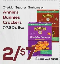 DeCicco & Sons Annie's Bunnies Crackers offer
