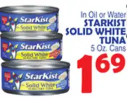 Bravo Supermarkets STARKIST SOLID WHITE TUNA offer