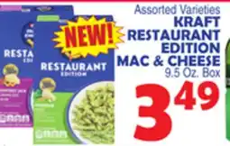 Bravo Supermarkets KRAFT RESTAURANT EDITION MAC & CHEESE offer