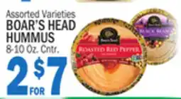 Bravo Supermarkets BOAR'S HEAD HUMMUS offer