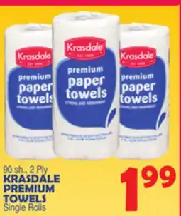Bravo Supermarkets KRASDALE PREMIUM TOWELS offer