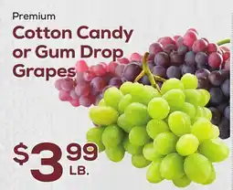 DeCicco & Sons Cotton Candy or Gum Drop Grapes offer