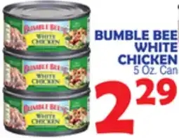 Bravo Supermarkets BUMBLE BEE WHITE CHICKEN offer