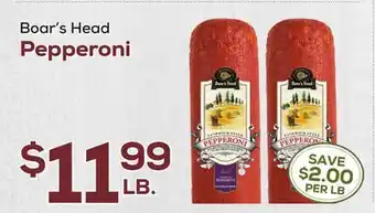 DeCicco & Sons Boar's Head Pepperoni offer