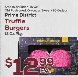 DeCicco & Sons Prime District Truffle Burgers offer