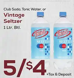 DeCicco & Sons Vintage Seltzer offer