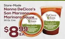 DeCicco & Sons Nonna DeCicco's San Marzano Marinara Sauce offer