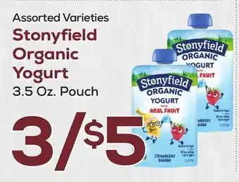 DeCicco & Sons Stonyfield Organic Yogurt offer