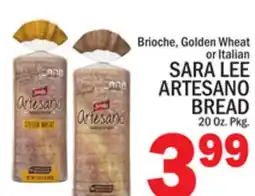 C Town SARA LEE ARTESANO BREAD 20 Oz. Pkg offer
