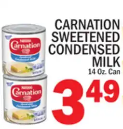 C Town CARNATION SWEETENED CONDENSED MILK offer