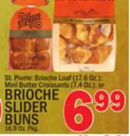 C Town BRIOCHE SLIDER BUNS, 16.9 Oz. Pkg offer