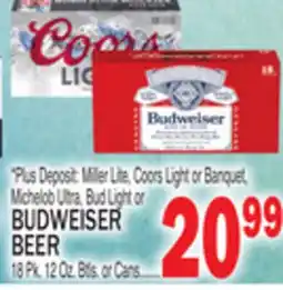 C Town BUDWEISER BEER offer
