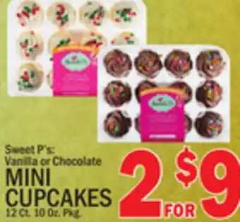 C Town Sweet P's MINI CUPCAKES offer
