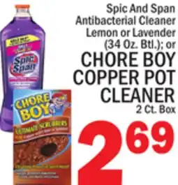 C Town CHORE BOY COPPER POT CLEANER offer