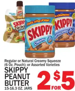 C Town SKIPPY PEANUT BUTTER offer
