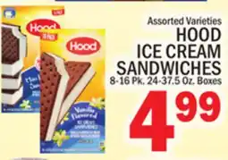 C Town HOOD ICE CREAM SANDWICHES offer
