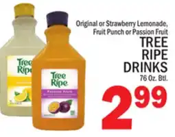 C Town TREE RIPE DRINKS offer